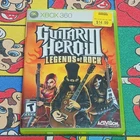 Guitar Hero III: Legends Of Rock (Microsoft Xbox 360) w/ Case, Music Game 3