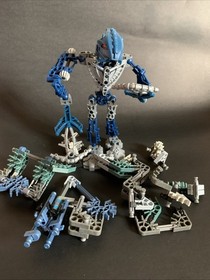 2005 LEGO BIONICLE: Toa Hordika Nokama (8737) With Random Lego Parts