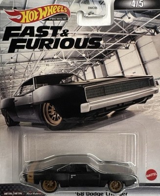 NEW Hot Wheels Premium Fast & Furious '68 DODGE CHARGER 1:64 Die-Cast Vehicle