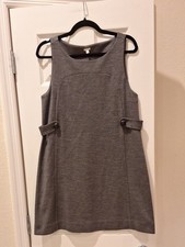 J. Crew - Grey Wool Knit Dress   - Medium