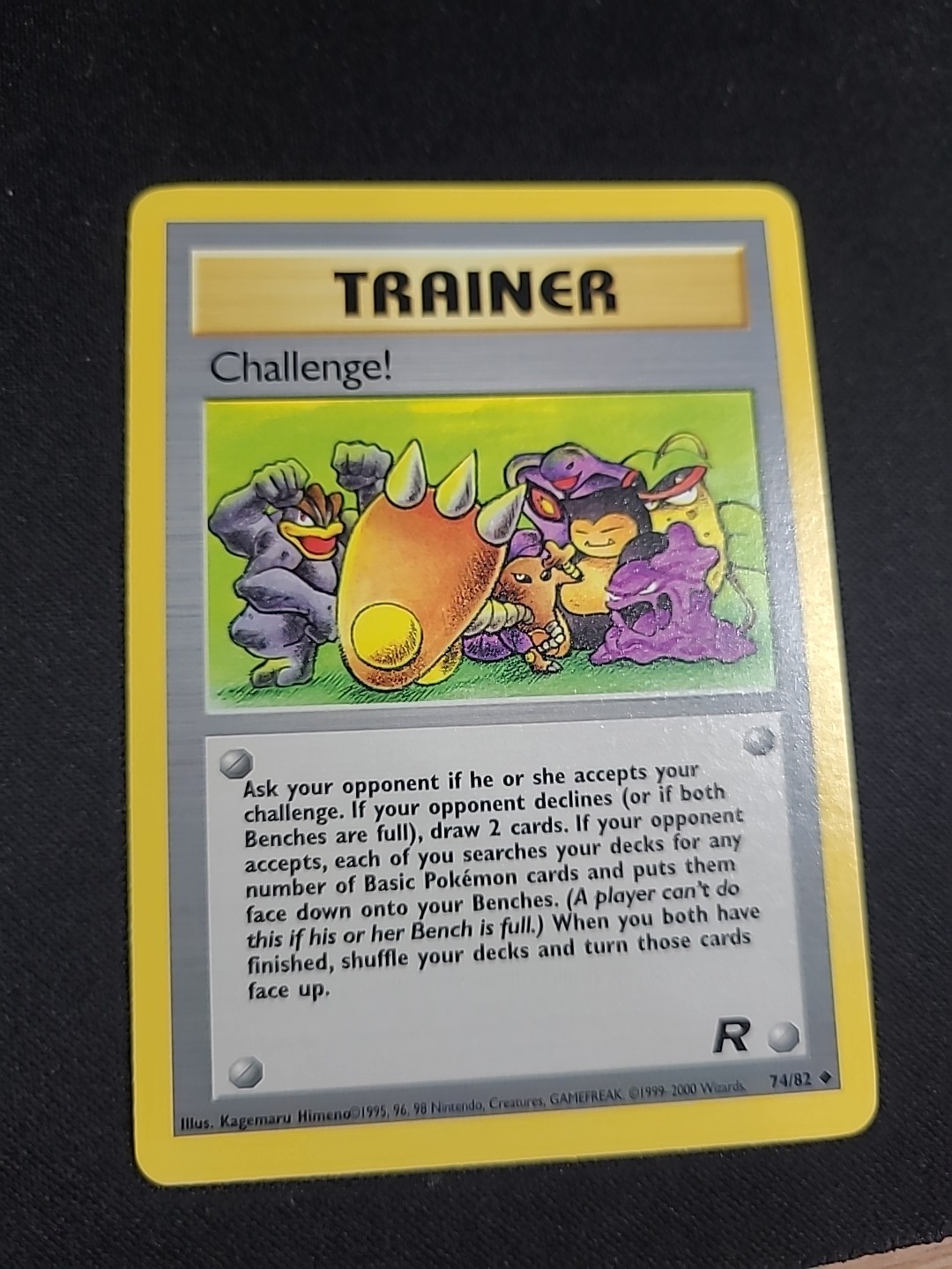 Pokemon Trainer - CHALLENGE! - Team Rocket 74/82 Uncommon NM