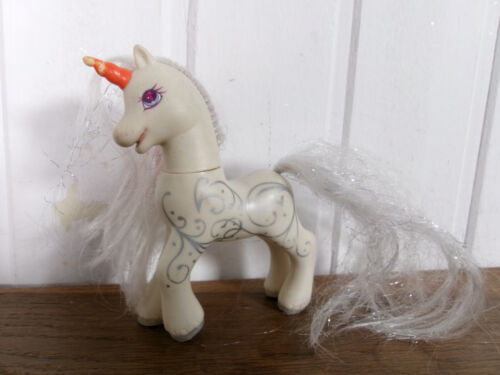 Figurine My little Pony Mon petit poney G2 Silver Swirl 1997 - Afbeelding 1 van 6