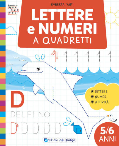Lettere e numeri a quadretti. Ediz. a colori - Fanti Roberta - Photo 1/1