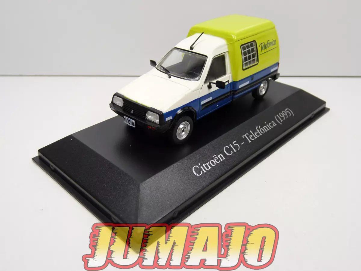 SER34 Car 1/43 SALVAT Service Vehicles: Citroën C15 - Telefonica (1995)