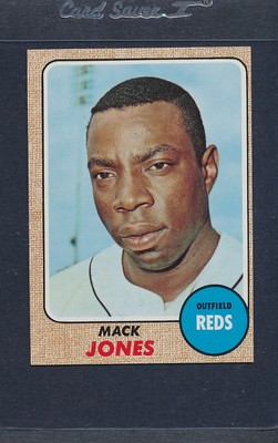 1968 Topps #353 Mack Jones Reds EX *976 eBay