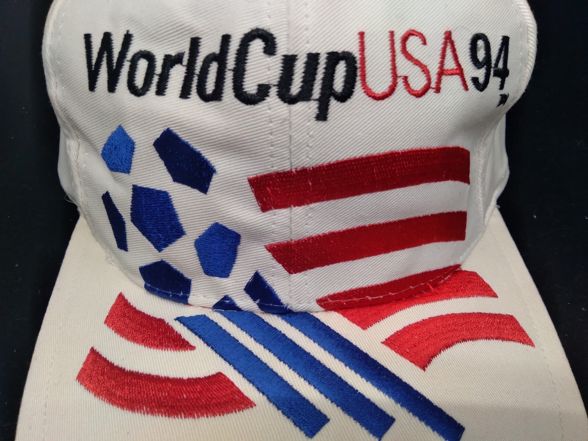 World Cup USA 1994-Adidas- Adult Knapback Cap-Authentic-Rare-Mint
