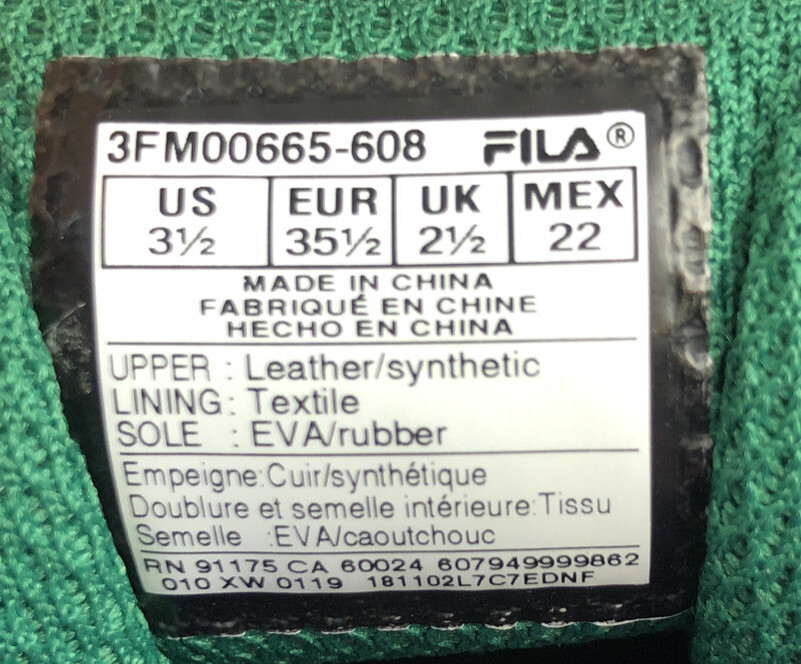 fila disruptor 2 ray tracer