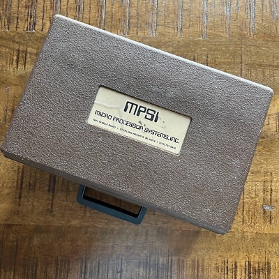 Vintage MPSI Micro Processor Systems Model 5247 1983 Mini Scanner Tool Machine