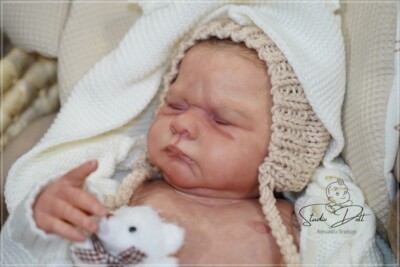 Studio-Puppe Baby JUNGE Reborn Kori von Doris Moyers Hornbogen 21 Zoll