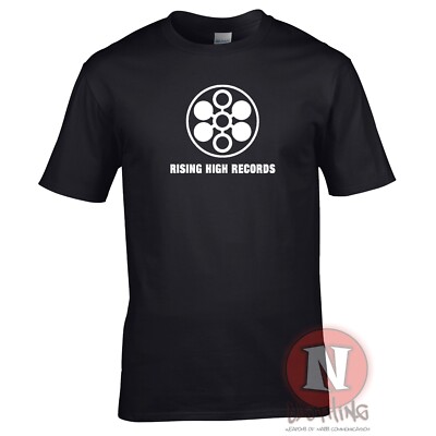 RISING HIGH RECORDS Tシャツ Rising High t-shirt Trance dance rave music Electronica EDM vinyl