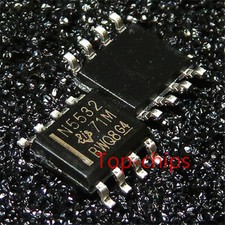 50 PCS NE5532DR SOP NE5532D NE5532 N5532 AMPLIFIERS