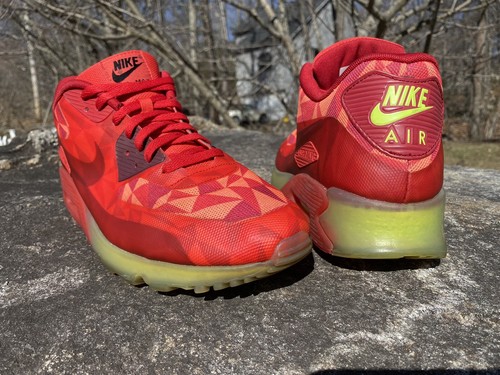 Nike AIR MAX 90 Ice Gym Red, 631748-600, size 13 | eBay