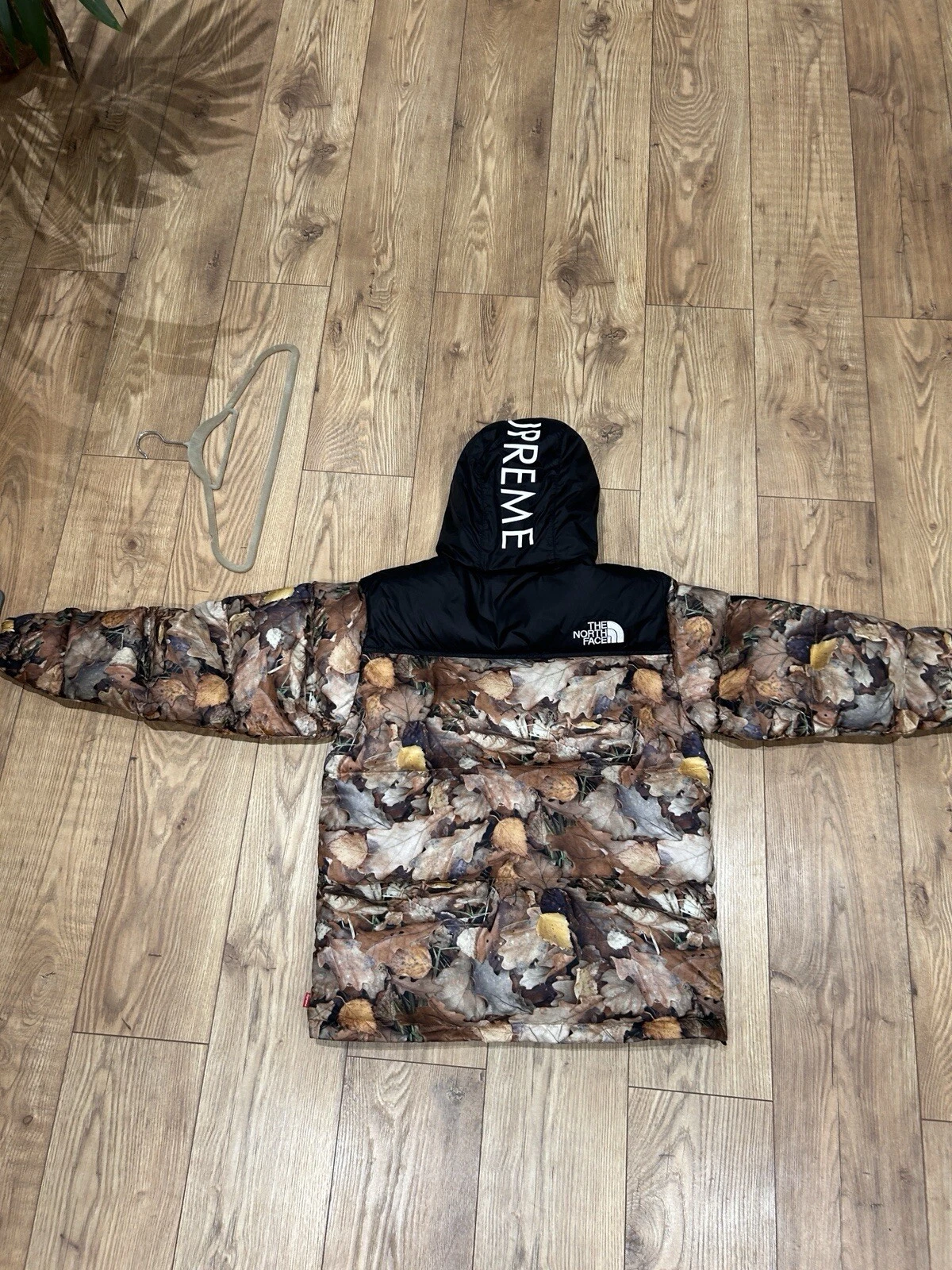 Supreme The North Face Nuptse feuille camouflage/vrai arbre FW 2016