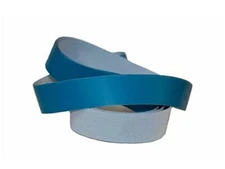 2X72 Blue Micron Polishing Sanding Belts with Cushioned Flexible Mylar Backing