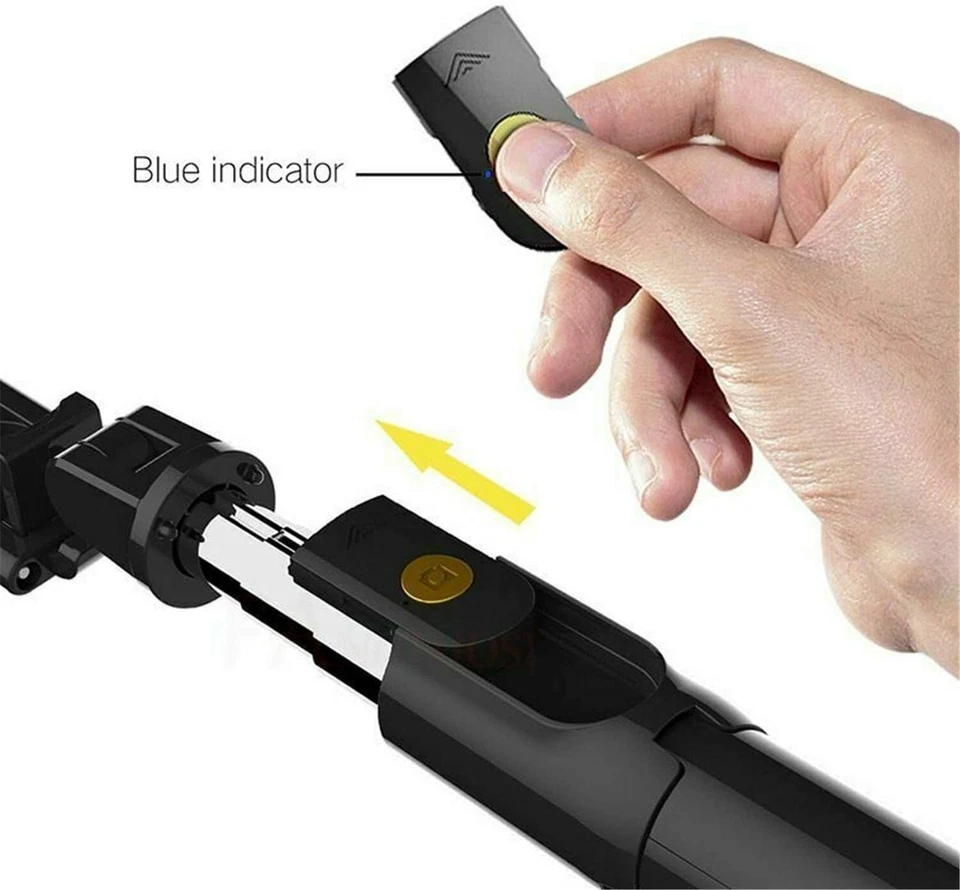 Mini trípode Palo Selfie Inalámbrico K07 3 en 1 Bluetooth extensible monopie - Imagen 2 de 4