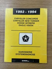 CHRYSLER DODGE 93-94 WERKSTATTHANDBUCH KAROSSERIESYSTEM SYSTEMDIAGNOSE 816990421
