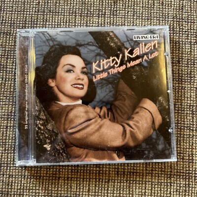 KITTY KALLEN Little Things Mean A Lot CD 2006 Living Era UK import 25 track MINT