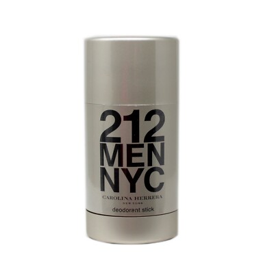 CAROLINA HERRERA 212 MEN NYC DEODORANT STICK 75 ML/2.3 OZ. NEW