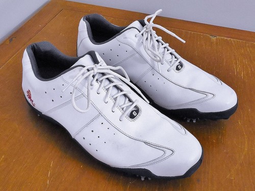 SWEET! Footjoy MyJoys Arizona State Sun Devils White Golf Shoes Mens US 12 M - Picture 3 of 10