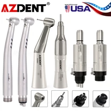 AZDENT Dental E-generator LED High Speed/Low Speed Handpiece Kit 2Hole/4Hole