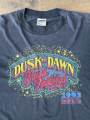 Vintage 90s From Dusk Til Dawn Single Stitch Black Fad T Vintage 90s From Dusk Til Dawn Single Stitch Black Fad T