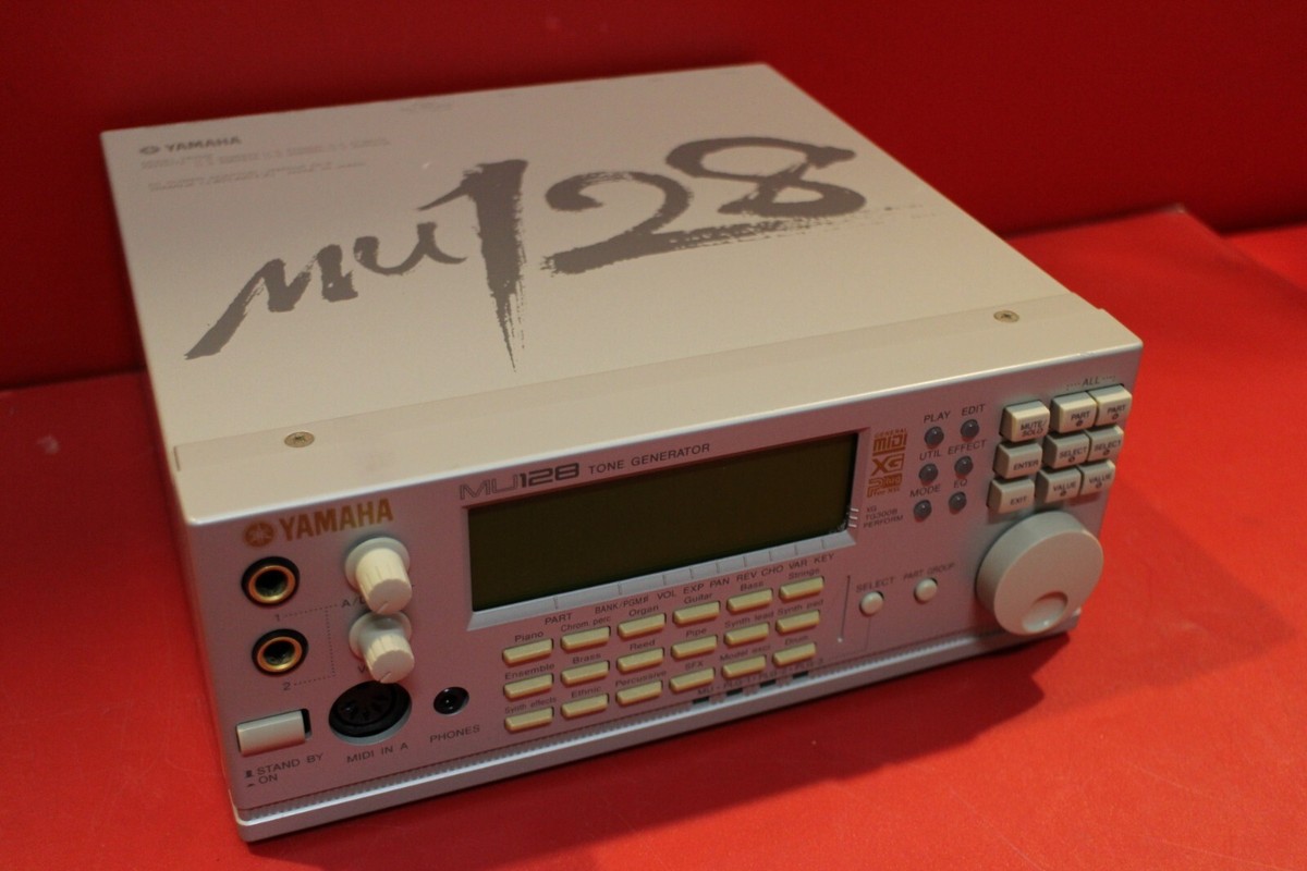 YAMAHA MU128 トーンジェネレーター USED YAMAHA MU128 Tone Generator Midi Module MU 128 U2601