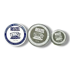 Reuzel Hollands Finest Pomade, All Day Hold Water Soluble Styling -New; You Pick