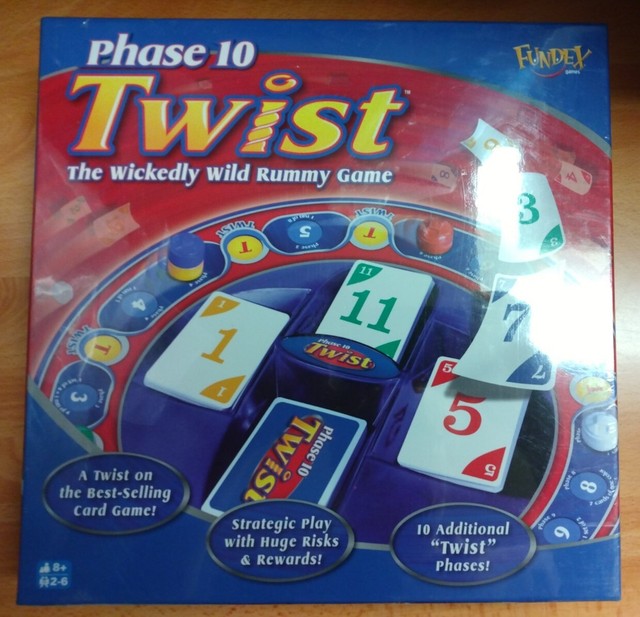 Phase 10 Twist Games by Fundex 2580 for sale online