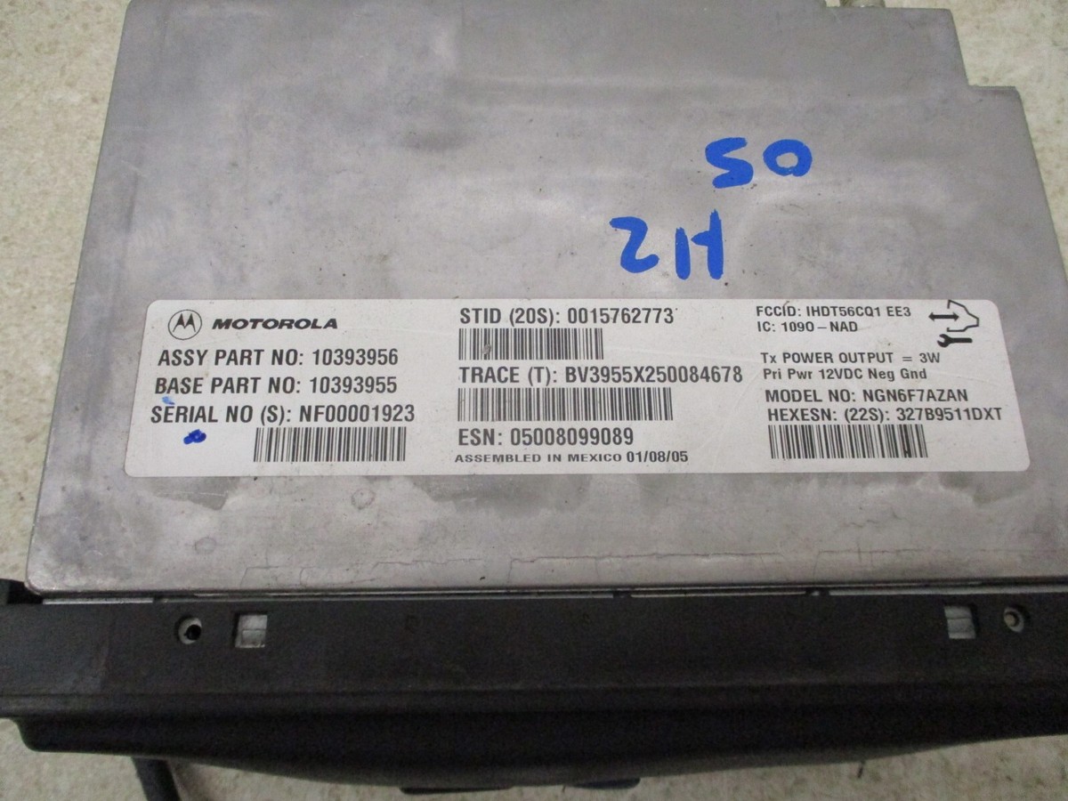 10393956 2003 To 2007 Hummer H2 Navigation Communication Module