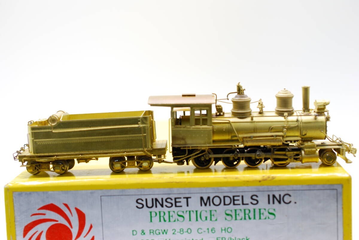 WESTSIDE M0DEL　HOn3　D&RGW　C-16　塗装済み完成品 WESTSIDE M0DEL HOn3 D&RGW C-16 塗装済み完成品 VTG Westside