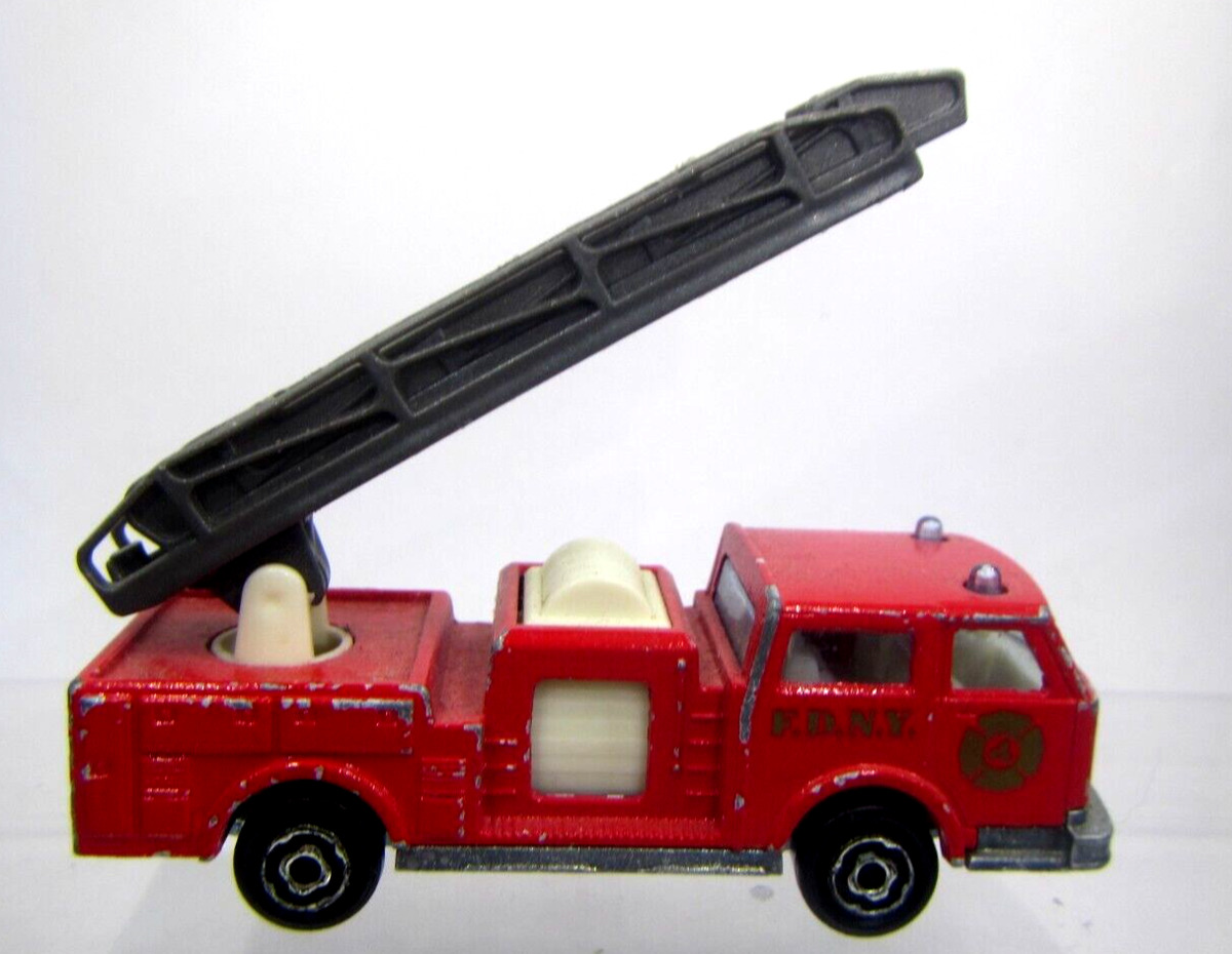 Majorette 207 FDSF Ladder Fire Engine Pompier France 1/100 MajoretteBox1