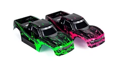 2pk Combo Set of Custom Clipless Body for Traxxas Stampede 4X4 BL-2S Truck Shell