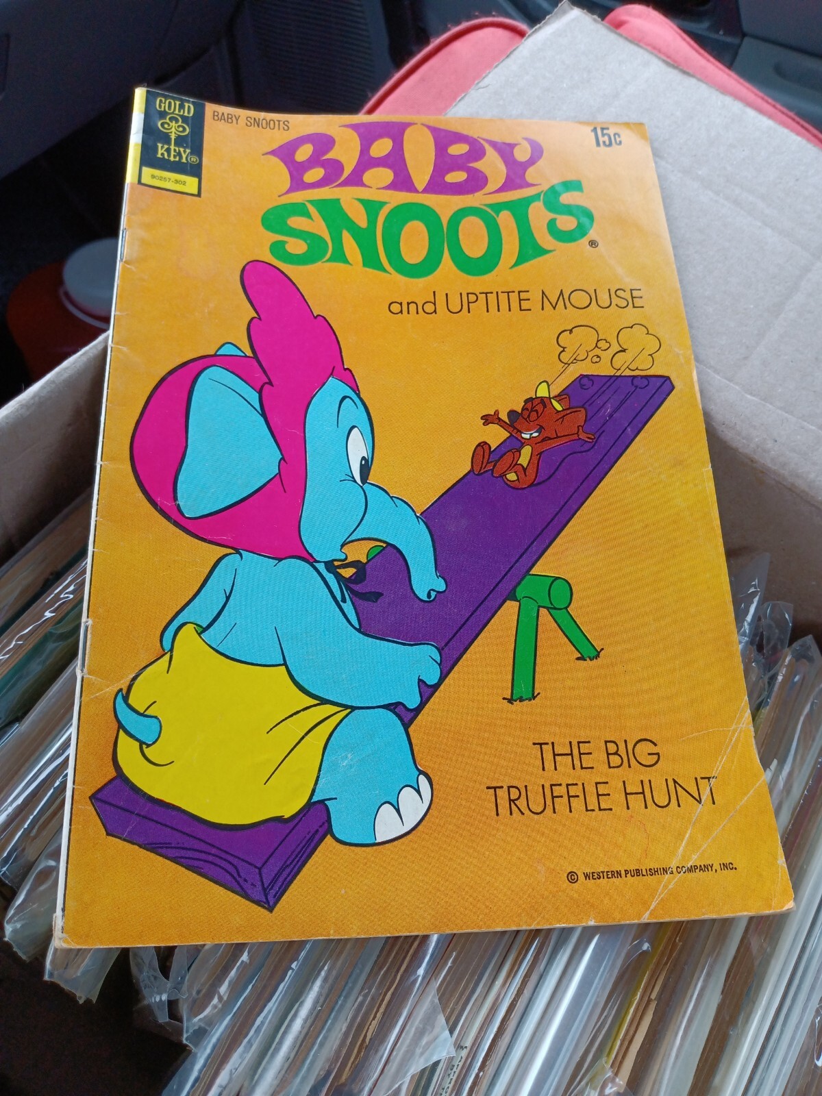 Baby Snoots 7 9 11 17 Bronze Age Gold Key Cartoon Comics Lot Uptite Mouse