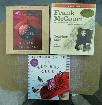 3 family and friends audiobooks:  McCourt, Smith, Evans see photos, synopsis