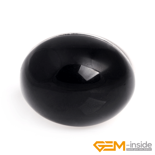 19x25mm Oval Gemstone Beads Tibetan Silver Marcasite Fashion Jewelry Ring #7-#9 - Picture 29 of 45