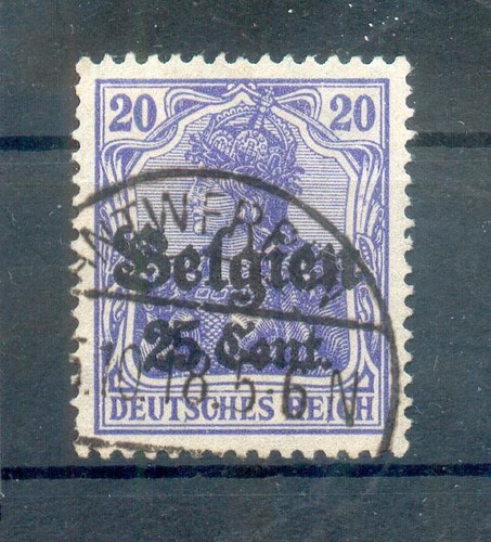 Belgium 18c Color Stamped BPP (A7725