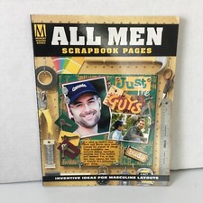 Memory Makers All Men Scrapbook Pages Book Guide Layouts techniques