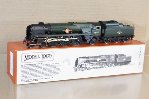 DJH K84 BAUSATZ GEBAUT BR 4-6-2 MERCHANT NAVY CLASS LOK 35020 BIBBY LINE om | Zustand: Used