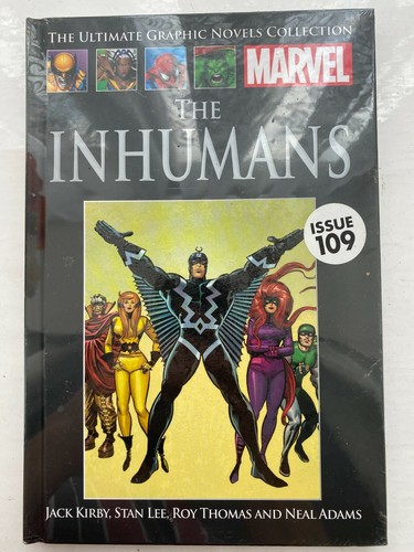 Marvel Inhumans Book MARVEL THE ULTIMATE GRAPHIC NOVELS COLLECTION INHUMANS VOL CLASSIC X ...