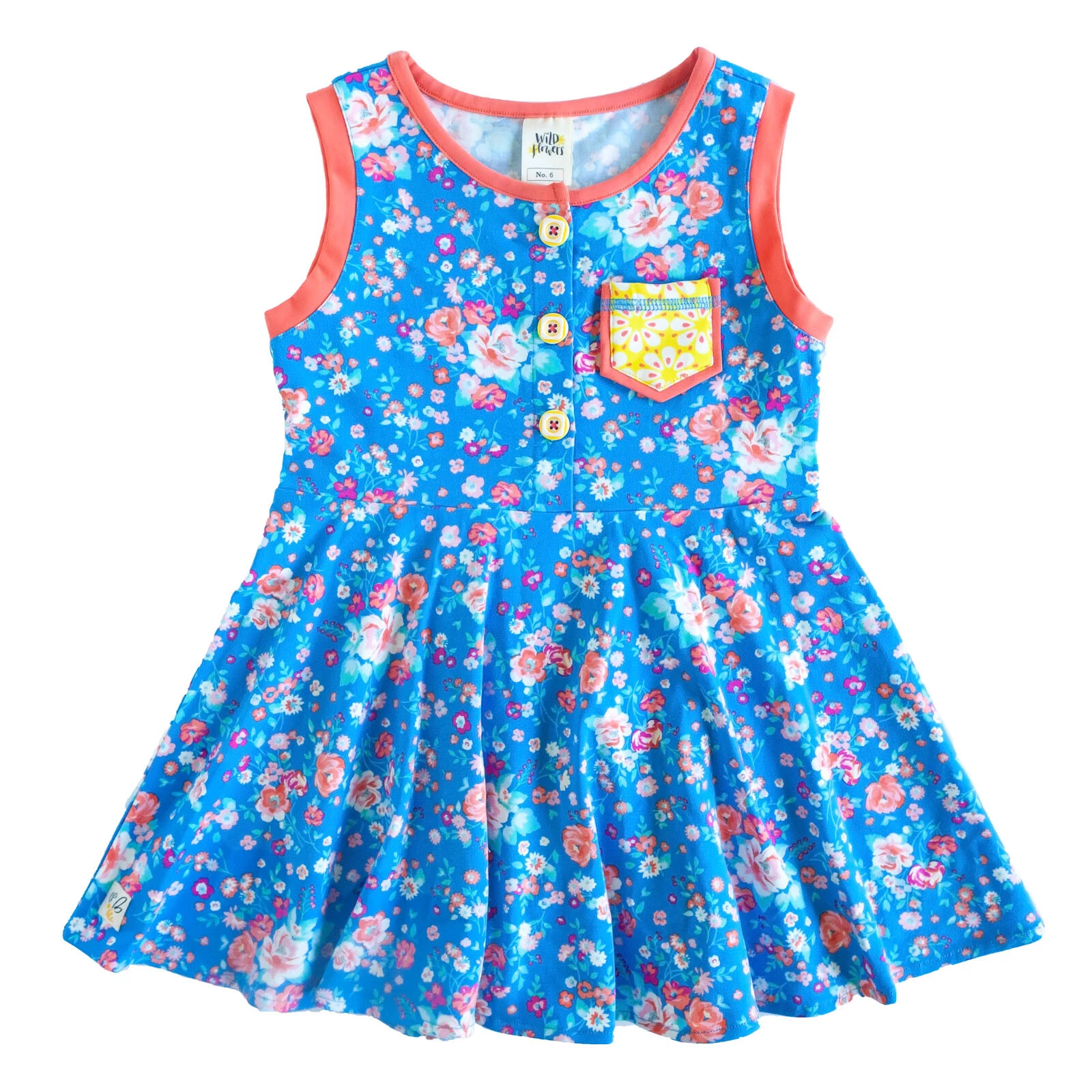 Girls Wildflowers clothing La La Land Free Spirit Emery Top size 12 EUC