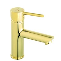 Ferro Waschtischarmatur Badarmatur Wasserhahn FüR Waschbecken - Fiesta - Gold