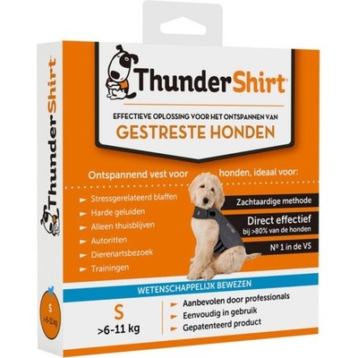THUNDERSHIRT Anti-Stress-Weste Die Beruhigungsweste für Hunde S