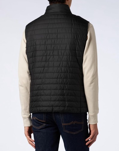 Geox Men's M Wilmer Vest Gilet Breathable Pockets Black Size 56 UK 46 BNWT - Picture 3 of 21