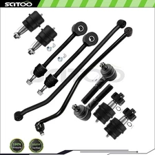 For 1997-2006 Jeep Wrangler Front Rear Tie Rod End Ball Joint Suspension Kit