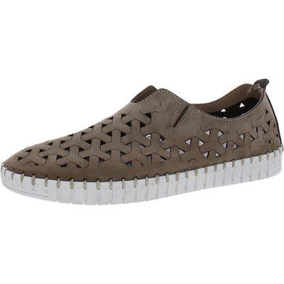 Eric Michael Womens Inez Brown Round Toe Slip-On Sneakers  Shoes 40 BHFO 1372