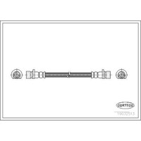 Corteco 19032513 Bremsschlauch FüR Honda CR V Logo RD GA