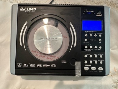 DJ-Tech CD Encoder-10, CD to MP3 Direct Encoder w/ Remote And Manual