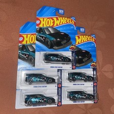 New Hot Wheels 2026 Honda Civic Custom Green Lot of 5