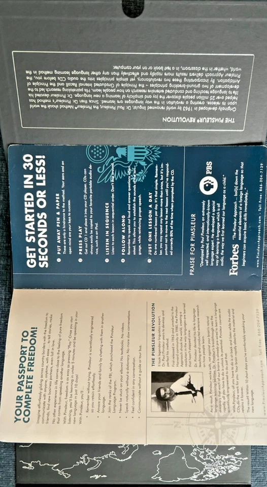 Pimsleur Approach Gold Edition - Italian - Box Set 16 Audio CDs (30 lessons) - - Image 3 of 3