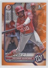 2022 Bowman Prospects Orange Border 24/25 Roismar Quintana #BP-83 0p45